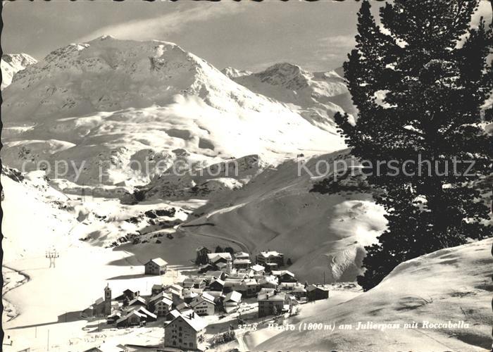 Bivio am Julierpass mit Roccabella