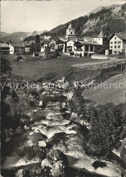 Berguen Bravuogn GR Partie an der Albula
