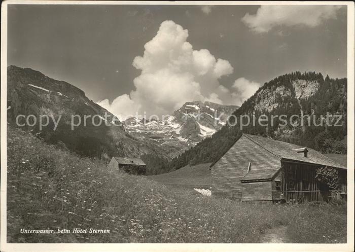 Unterwasser Toggenburg beim Hotel Sternen