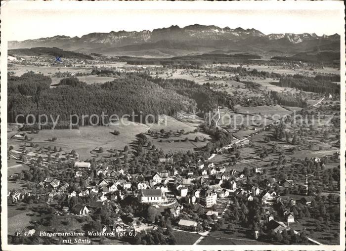 Waldkirch SG Fliegeraufnahme