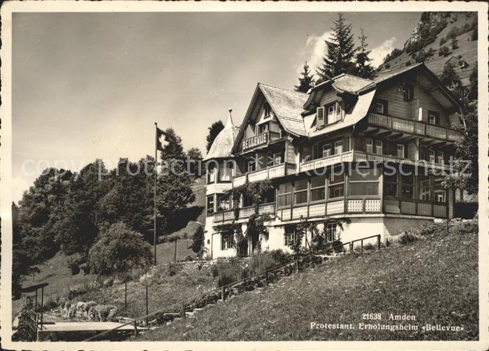 Amden Walensee SG Protest Erholungsheim Bellevue