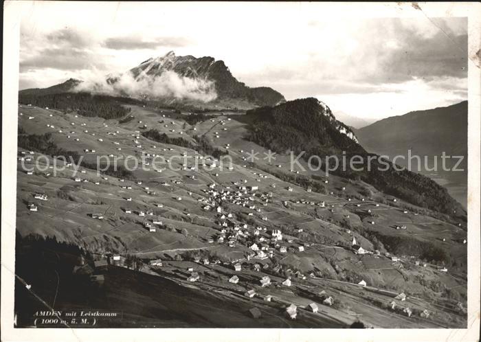 Amden Walensee SG mit Leistkamm