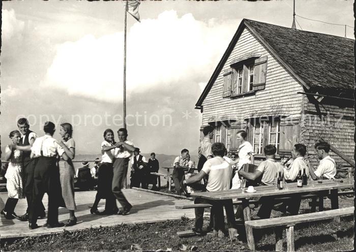 Ebnat-Kappel Wirtschaft Oberbaecher Tanzveranstaltung