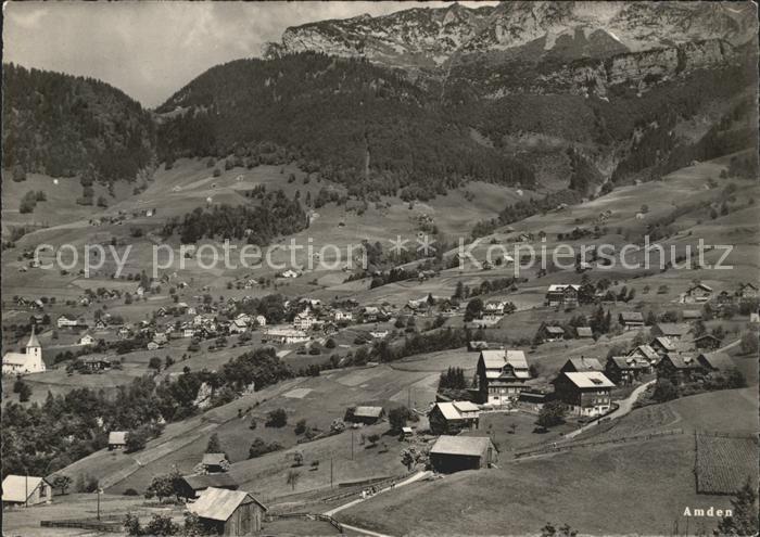 Amden Walensee SG Totalansicht