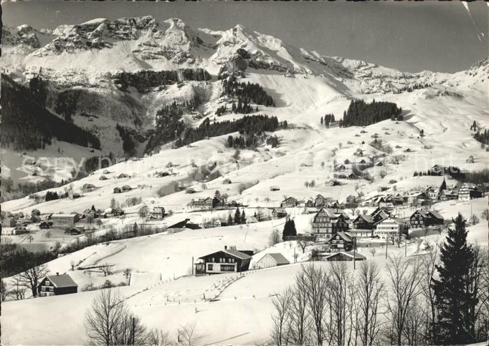 Amden Walensee SG mit Mattstock