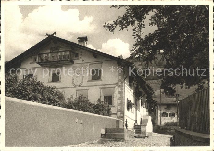 Berguen Bravuogn GR Buendnerhaus