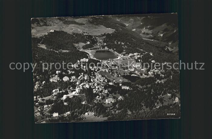 Arosa GR Fliegeraufnahme