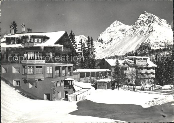Arosa GR Hotel Hof Arosa mit Furkahoerner