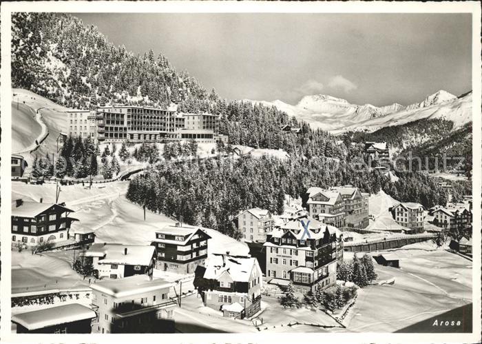 Arosa GR Teilansicht