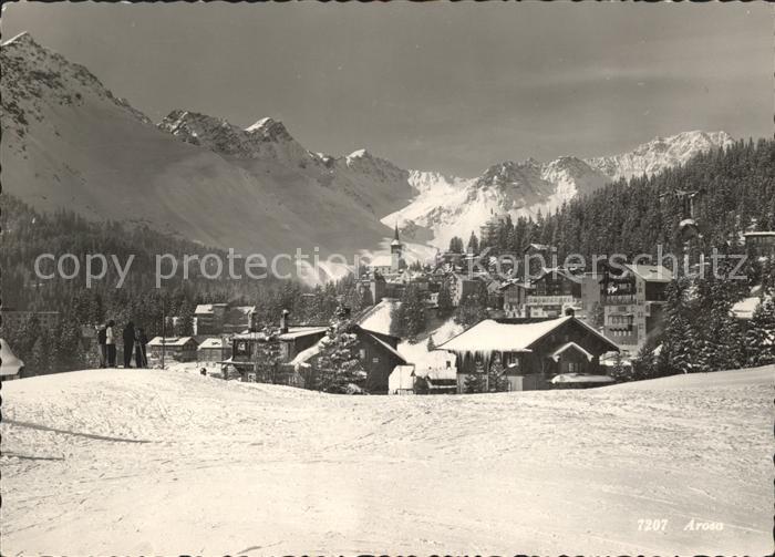 Arosa GR Ortsansicht