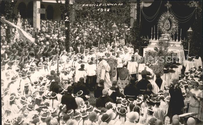 Wil SG Fronleichnams Prozession