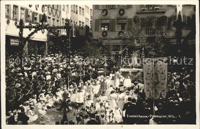 Wil SG Fronleichnams Prozession