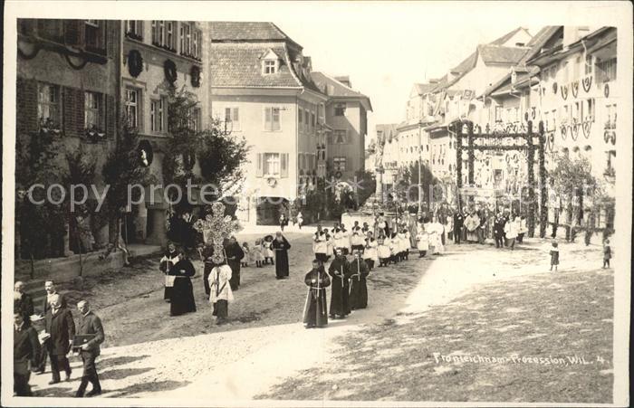 Wil SG Fronleichnams Prozession