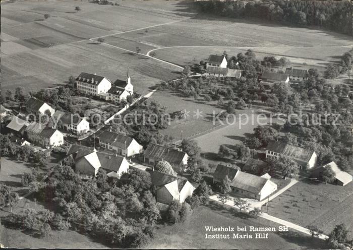 Wiesholz Toechterinsitut Maria Hilf Fliegeraufnahme