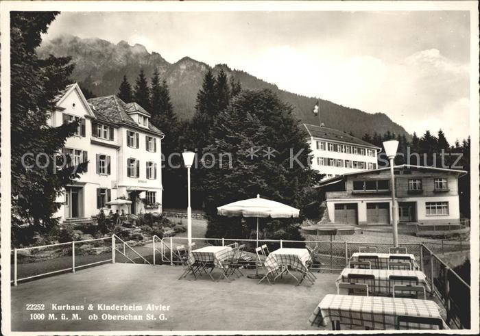 Oberschan Kurhaus und Kinderheim Alvier
