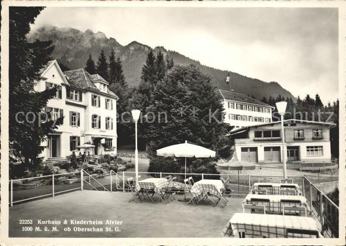 Oberschan Kurhaus und Kinderheim Alvier