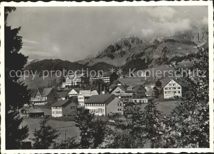 Wildhaus SG Teilansicht Kurgebiet Obertoggenburg