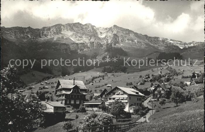 Amden Walensee SG Kurhaus Bergruh Alpenpanorama