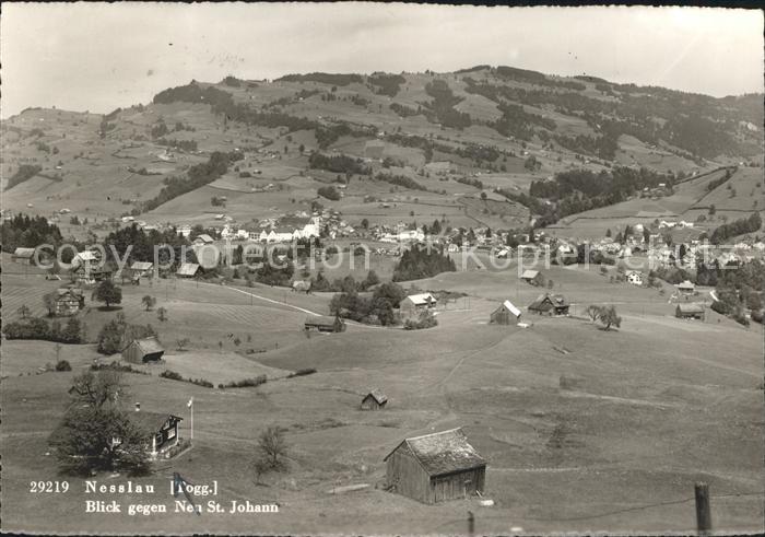 Nesslau Blick gegen Neu St. Johann