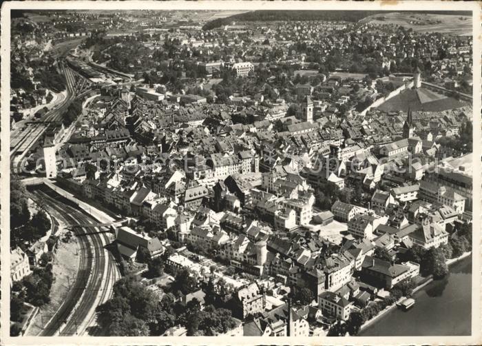 Schaffhausen SH Fliegeraufnahme