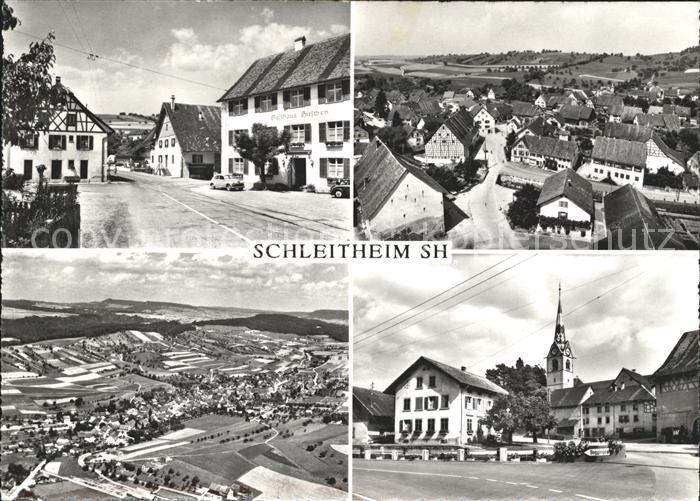 Schleitheim Teilansichten Fliegeraufnahme