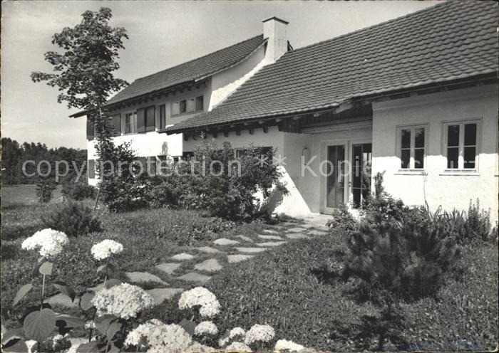 Ruedlingen Reformierte Heimstaette mit Jugendhaus Eingangspartie