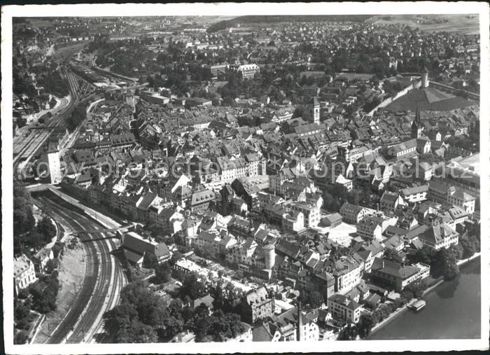 Schaffhausen SH Fliegeraufnahme