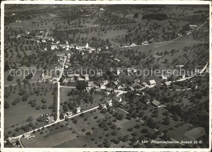 Andwil Gallen Fliegeraufnahme