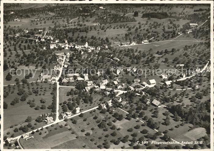 Andwil Gallen Fliegeraufnahme