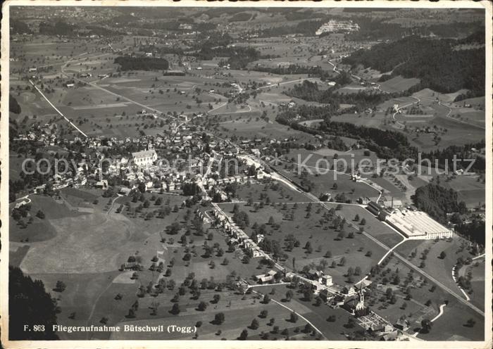 Buetschwil Fliegeraufnahme