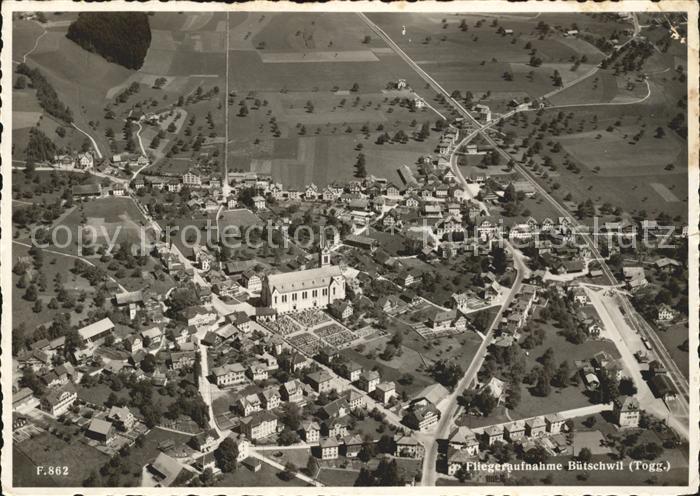Buetschwil Fliegeraufnahme