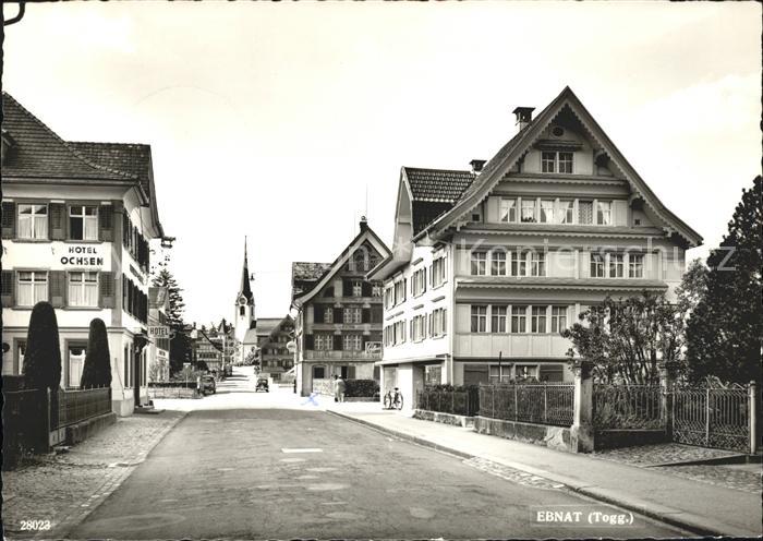 Ebnat-Kappel Ortsstrasse Hotel Ochsen Kirche