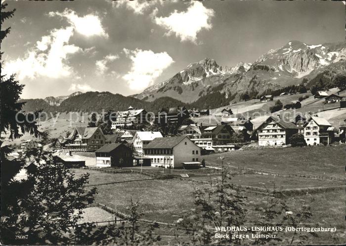 Lisighaus Wildhaus mit Luetispitz