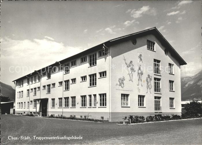 Chur GR Truppenunterkunftsgebaeude
