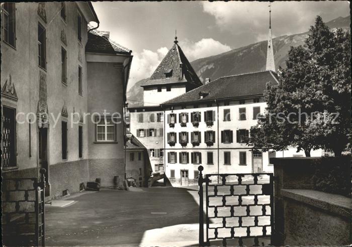 Chur GR Kirchplatz bie Hofkirche