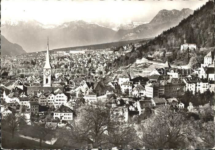 Chur GR Hof mit Herrschaft