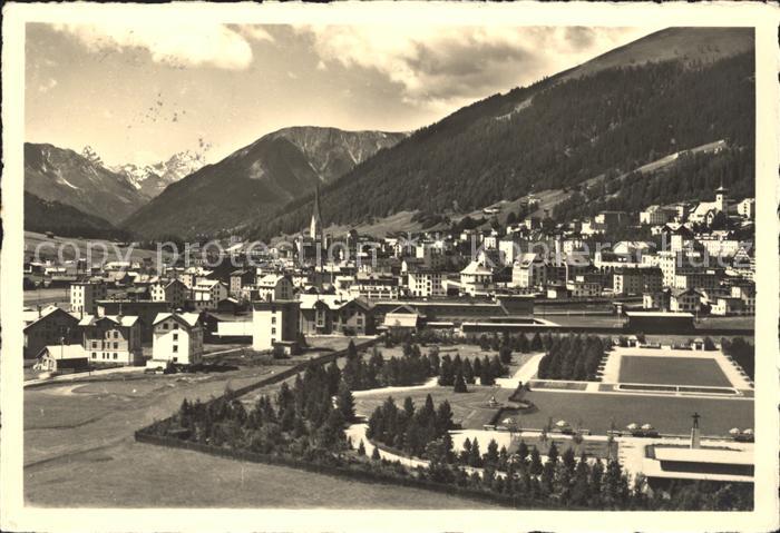 Davos GR mit Kurpark