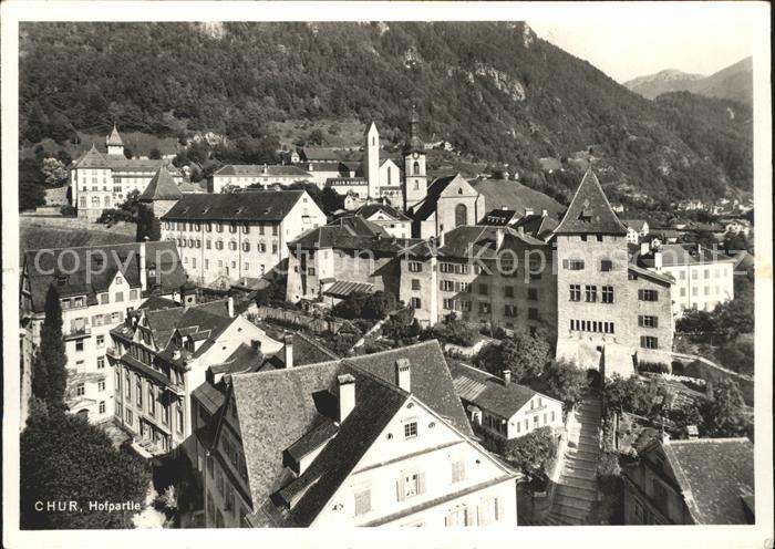 Chur GR Hofpartie