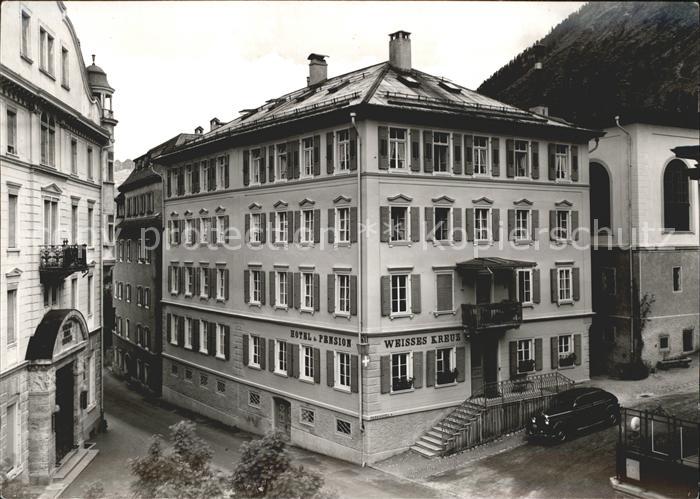 Helvetia Schweiz Hotel Weisses Kreuz Auto