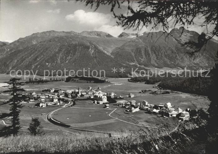 Celerina GR mit Muottas Muragl