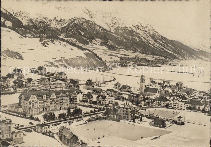 Celerina GR Fliegeraufnahme