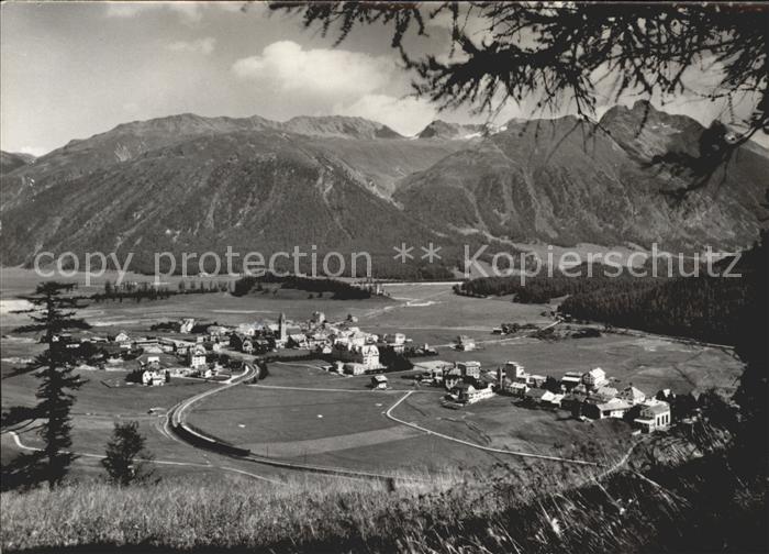 Celerina GR mit Muottas Muragl