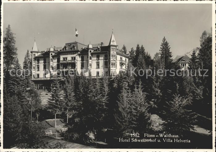 Flims Waldhaus Hotel Schweizerhof und Villa Helvetia