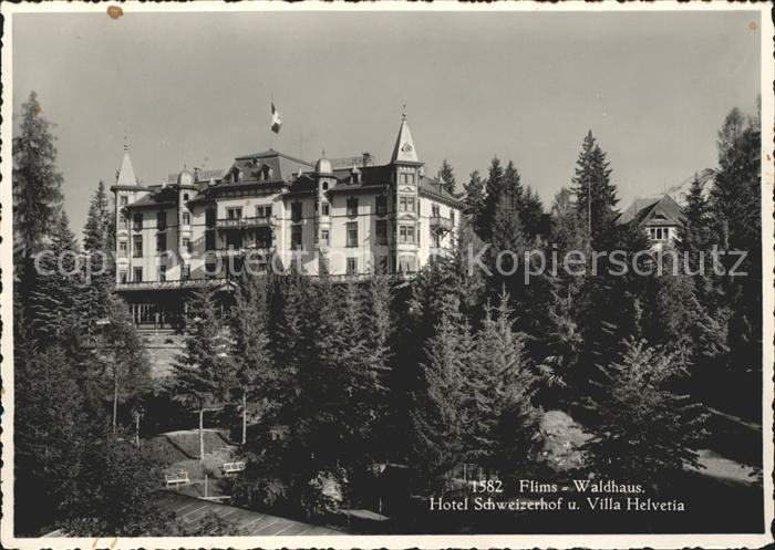 Flims Waldhaus Hotel Schweizerhof und Villa Helvetia