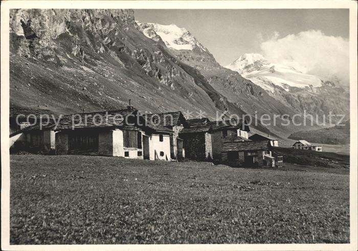 Fextal Curtins mit Piz Tremoggia