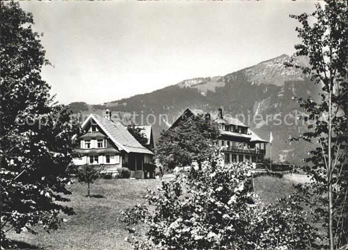 Filzbach Ferienheim vom Blauen Kreuz Zuerich