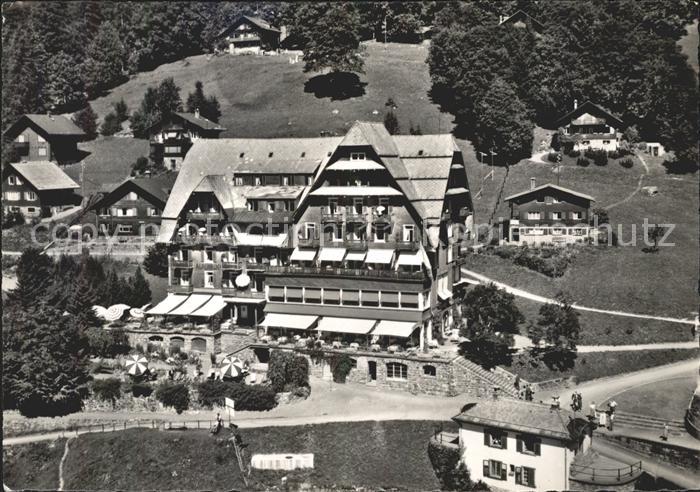Braunwald GL Hotel Alpenblick Fliegeraufnahme