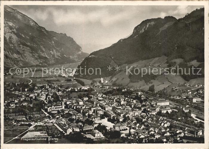 Glarus GL Fliegeraufnahme