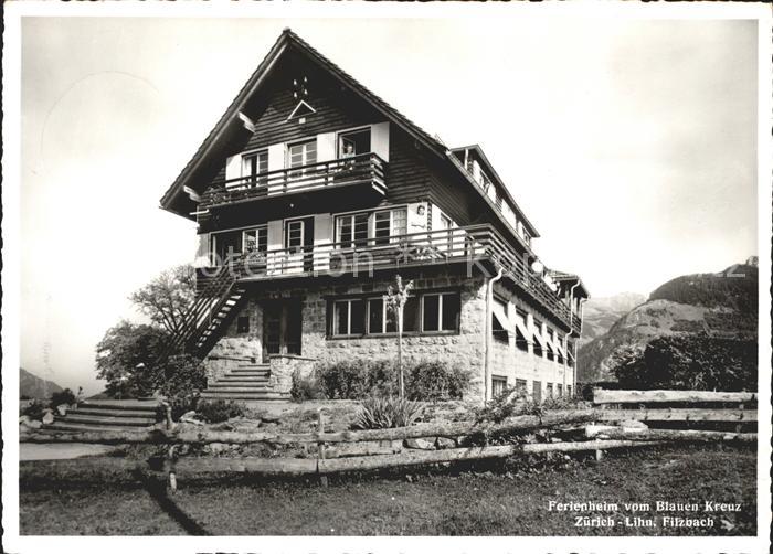 Filzbach Ferienheim vom Blauen Kreuz Zuerich
