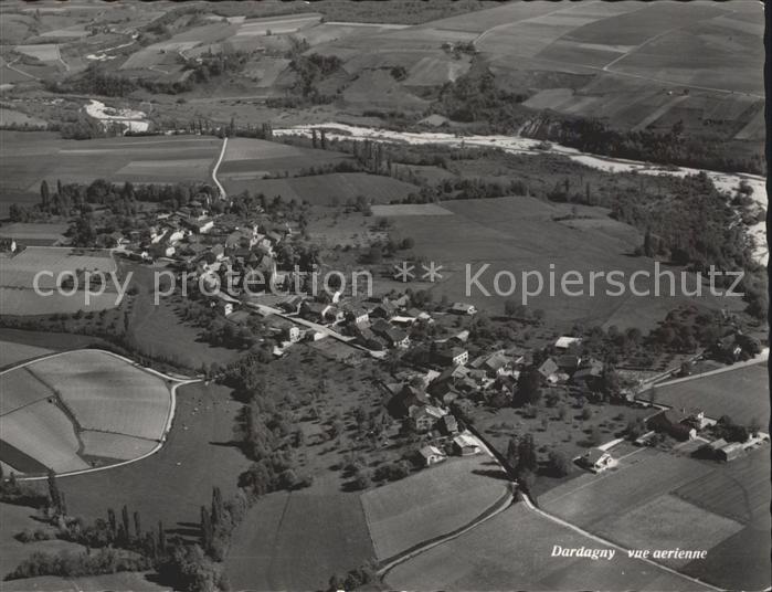 Dardagny Fliegeraufnahme